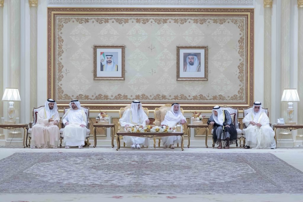 Sharjah Ruler receives Eid Al-Fitr well-wishers