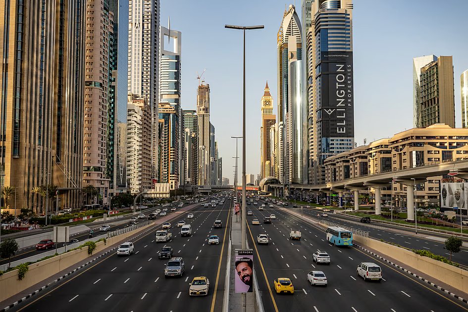 Dubai confirms drone incident in Al Bada’a; debris falls on Sheikh Zayed Road building