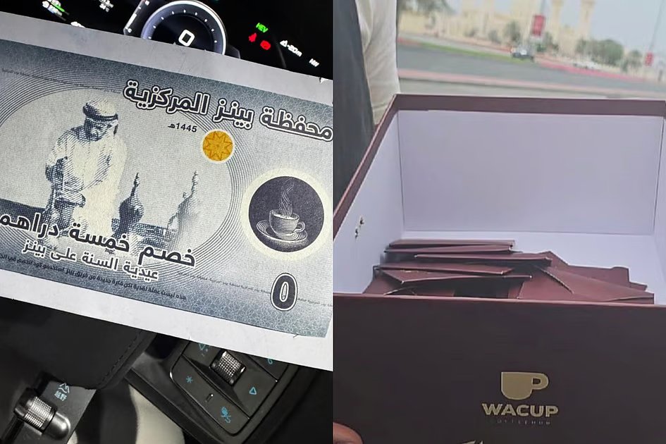 Espresso with Eidiya on the side: UAE cafe-goers queue up for festive surprise