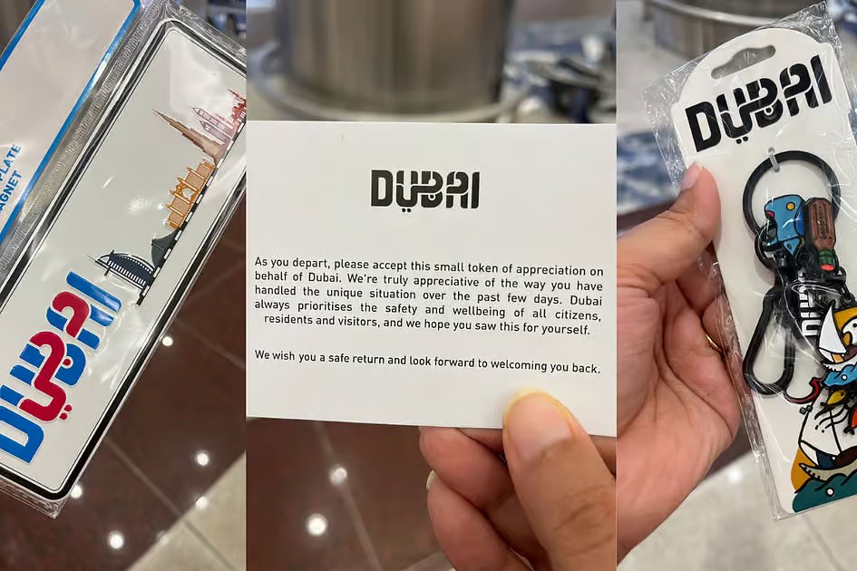 Dubai airport’s surprise gifts leave travellers emotional: ‘I couldn’t hold back tears’