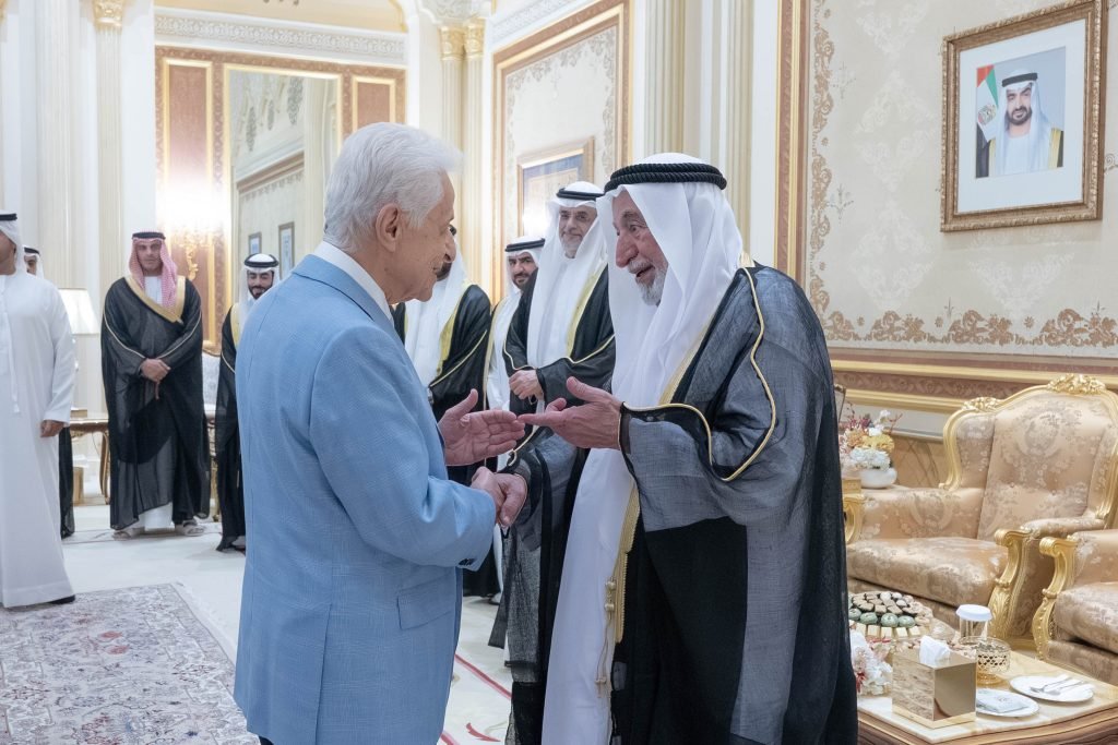 Sharjah Ruler receives Eid Al Fitr well-wishers