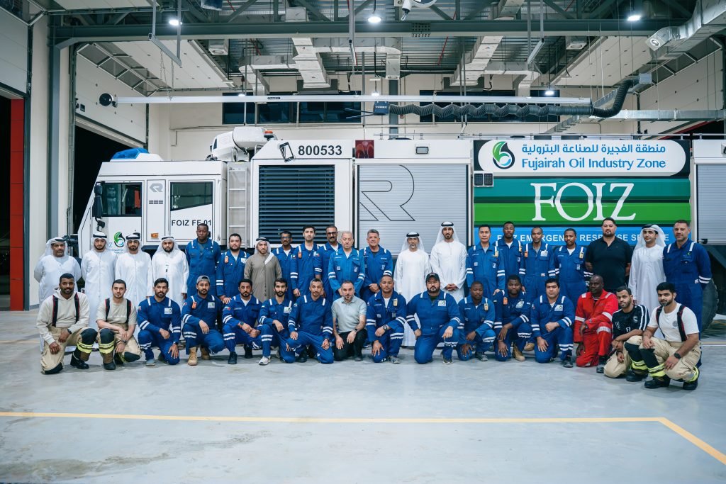Suhail Al Mazrouei reviews emergency response readiness at Fujairah Oil Industry Zone