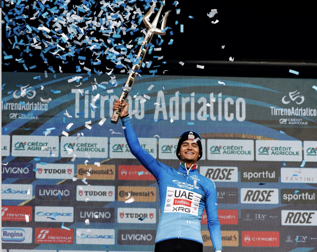 UAE Team Emirates’ Del Toro crowned champion of Tirreno-Adriatico