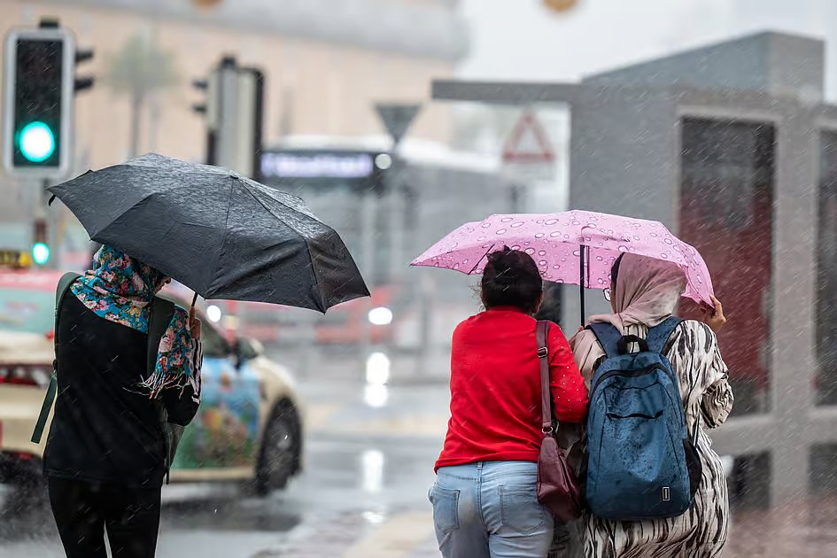 Look: Residents take cover as heavy rains, strong winds lash parts of UAE