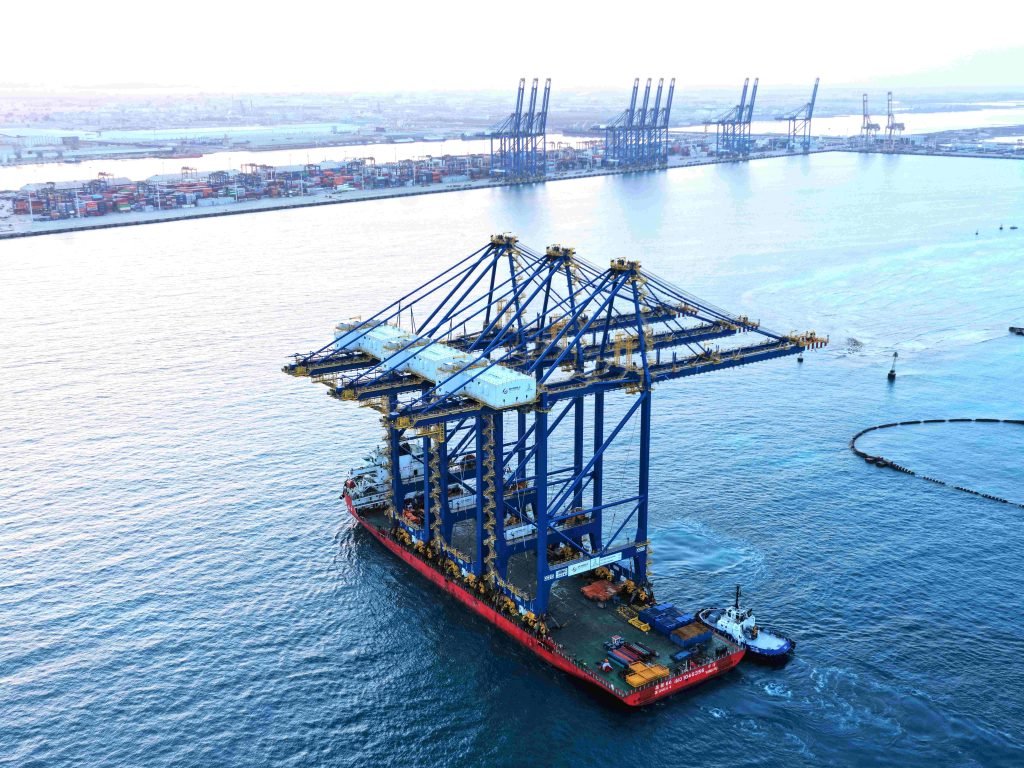 DP World adds three quay cranes at Jeddah to support Red Sea trade