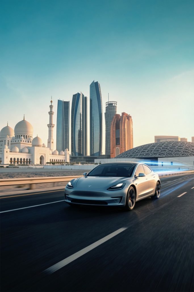 Integrated Transport Centre oversees Tesla’s first ‘Full Self-Driving’ trials in Abu Dhabi