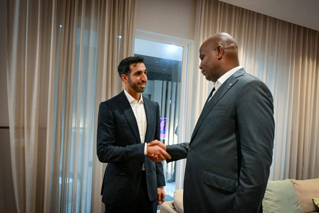 Shakhboot bin Nahyan meets President of Mozambique