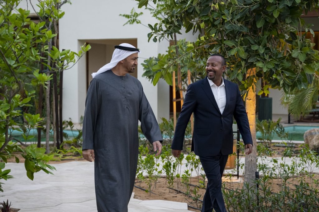 UAE President and Ethiopian Prime Minister discuss cooperation and regional developments