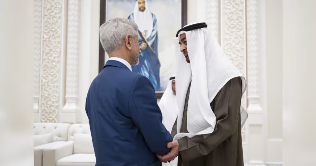 UAE President welcomes Indian foreign minister Jaishankar