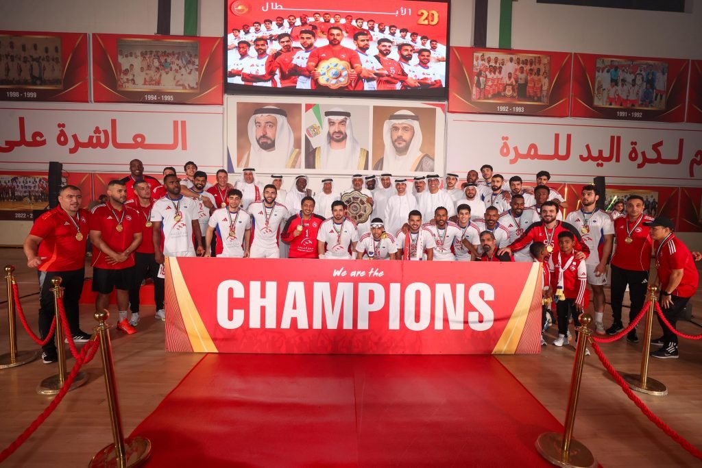 Sharjah crowned Handball League Champions for 10th straight title
