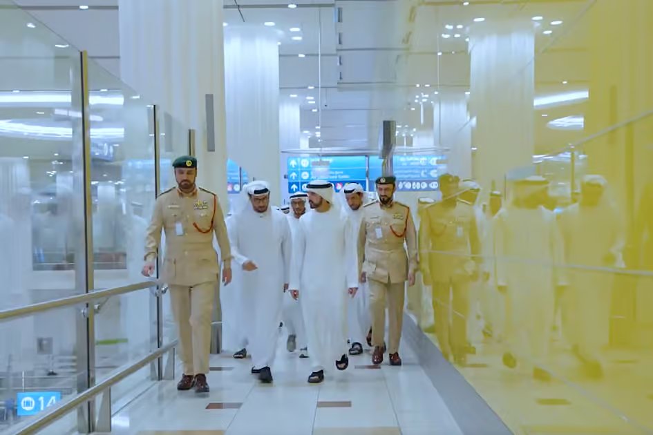 Watch: Sheikh Hamdan tours DXB, reviews operations at world’s busiest airport