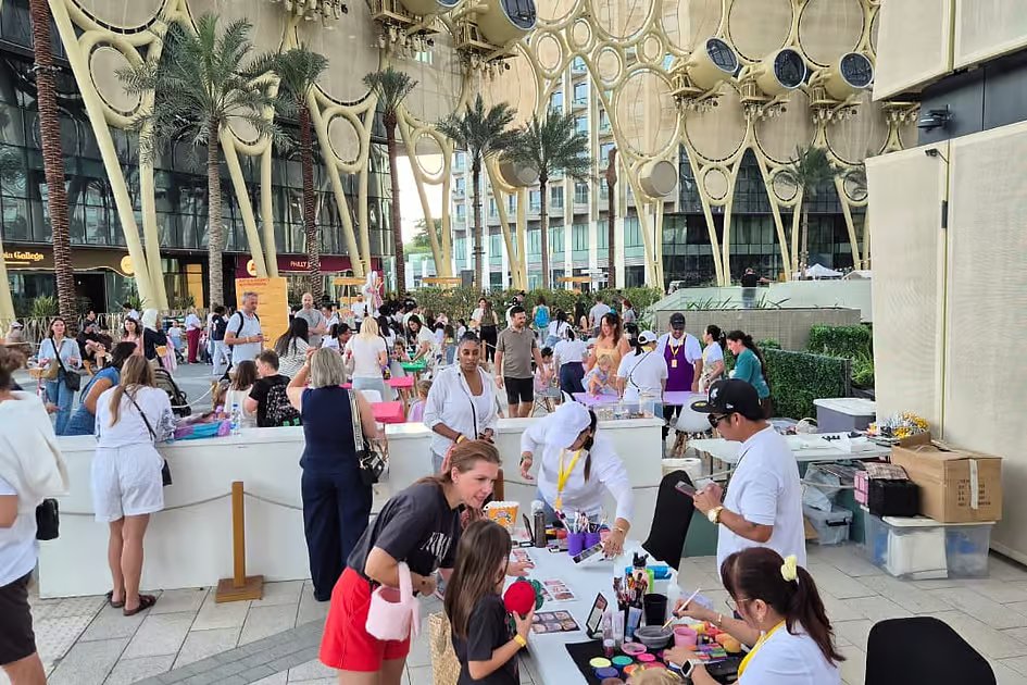Children as young as 5 run stalls, sell handmade goods at Expo City Dubai