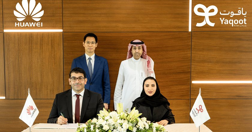 Yaqoot by Zain KSA collaborates with Huawei to strengthen businesses and digital services
