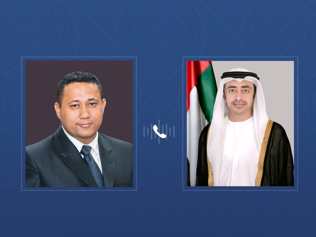 Abdullah bin Zayed congratulates Nepal’s new Foreign Minister, discusses bilateral relations, regional developments