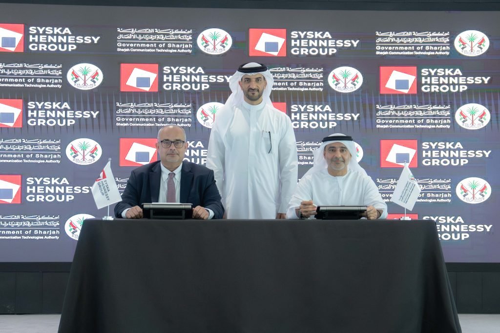 Sultan bin Ahmed witnesses signing agreement of SCTA, Syska Group