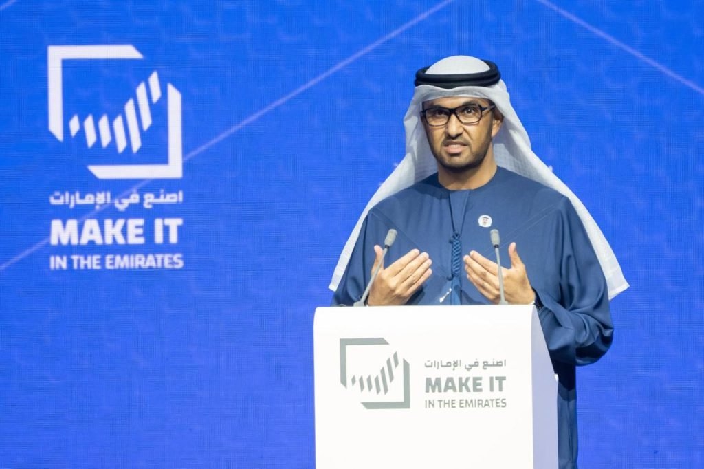 UAE industrial exports hit AED262 bn in 2025, including AED92 bn in advanced industrial exports: Sultan Al Jaber