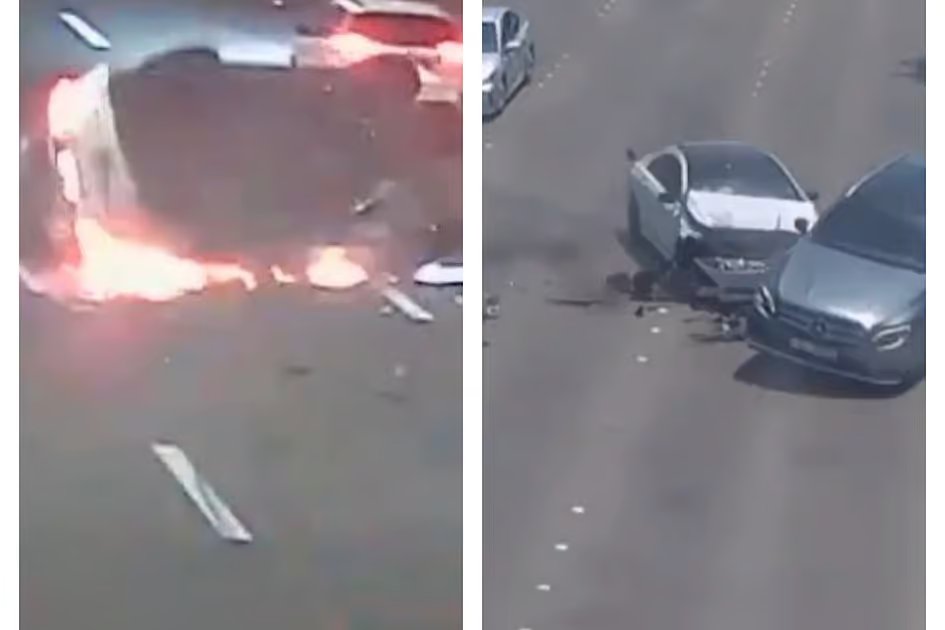 Video: Cars crash in 2 Abu Dhabi accidents due to unsafe road entry, distracted driving