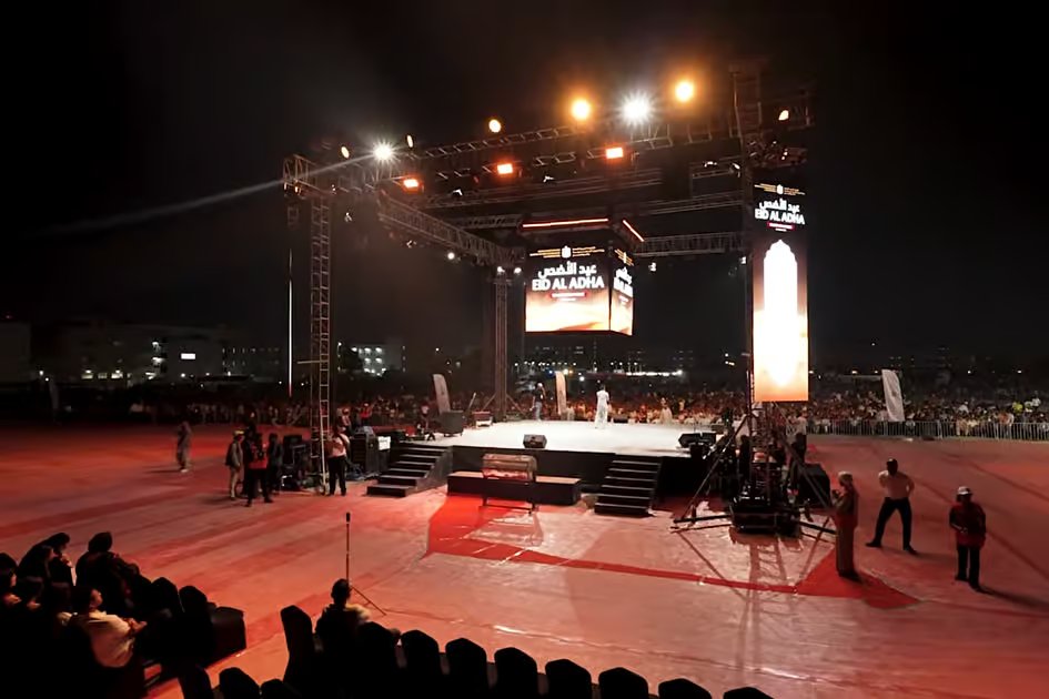 Eid Al Adha made extra special for UAE workers with raffle draws, colourful dances