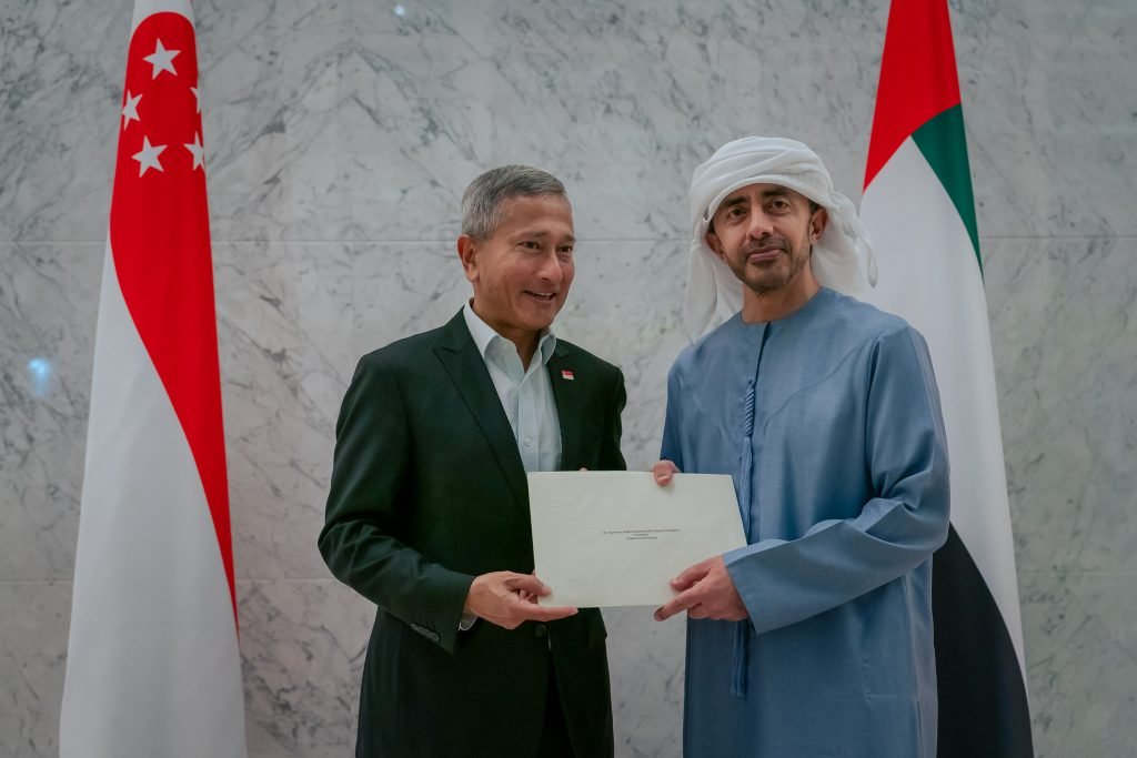 UAE President receives written message from Singapore’s President