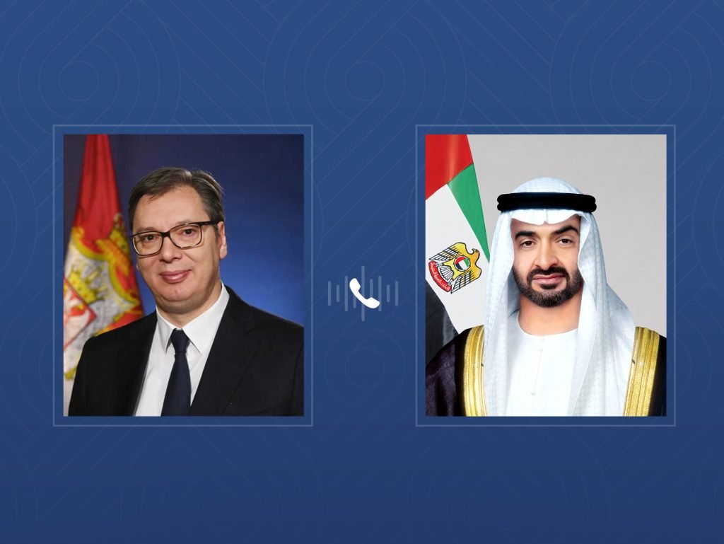 UAE and Serbian Presidents discuss ties and regional developments in phone call