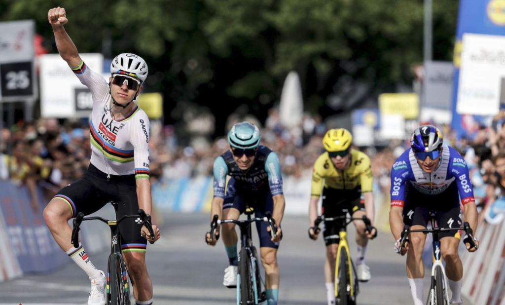 UAE Team Emirates-XRG’s Pogačar storms to victory in stage 1 of Tour de Romandie