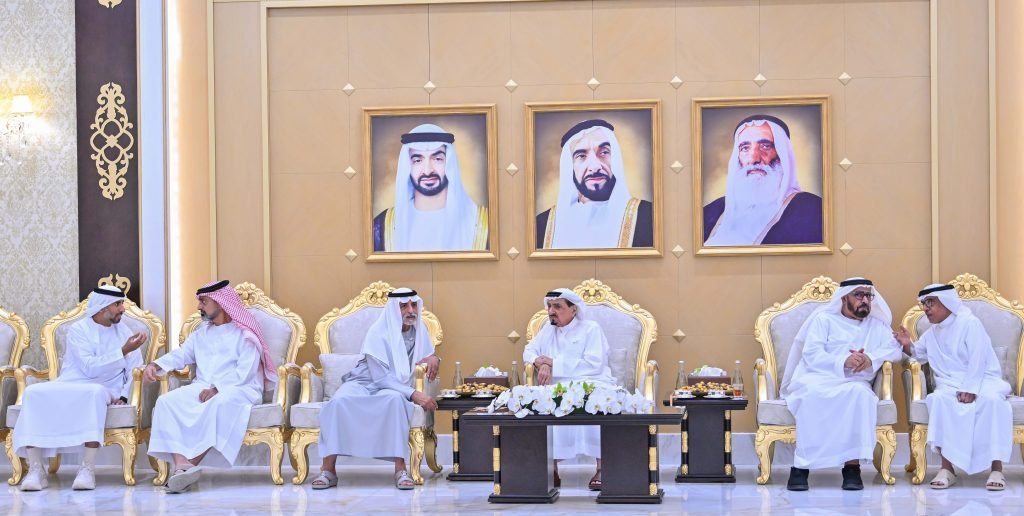 Ajman Ruler, Crown Pince continue receiving Eid Al Adha well-wishers