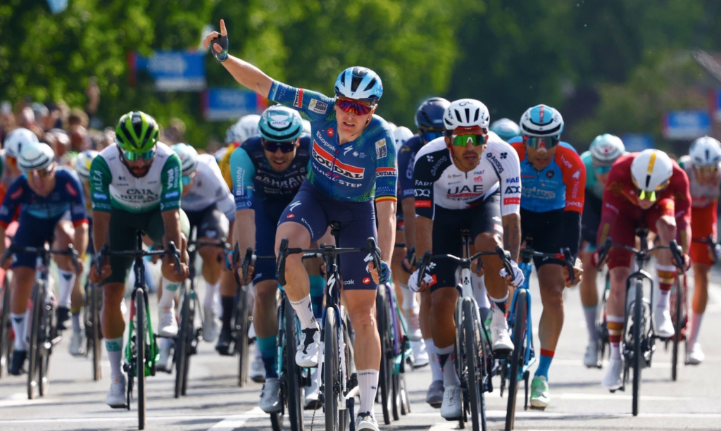 UAE Team Emirates-XRG on podium in opening stage of Tour de Hongrie