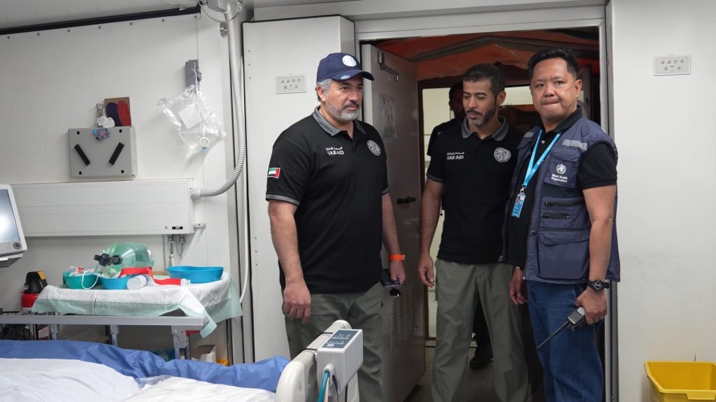 WHO delegation visits UAE field hospital in Rafah, praises medical support for Gaza