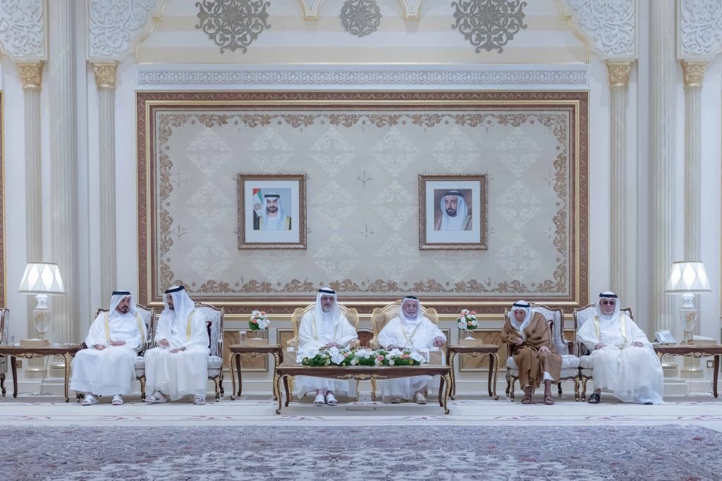 Sharjah Ruler receives Eid Al-Adha well-wishers
