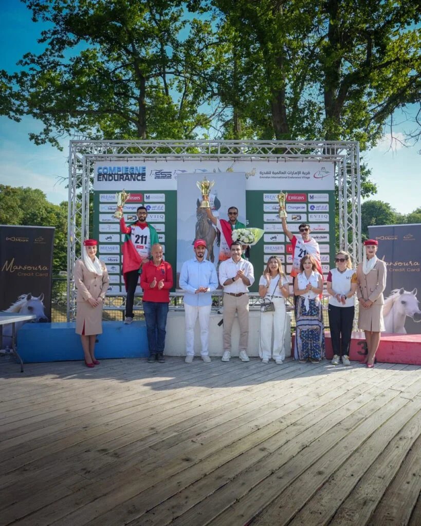 UAE riders claim top three spots in Emirates Global Endurance Series opener in France