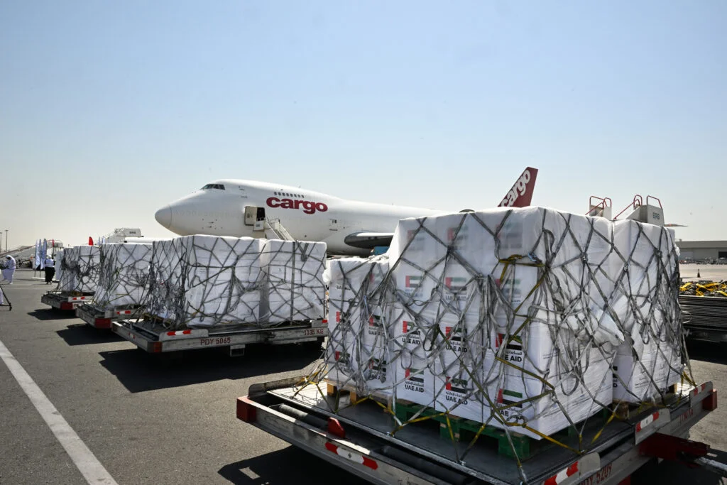 100 tonnes of UAE aid dispatched to Gaza under ‘Operation Chivalrous Knight 3’