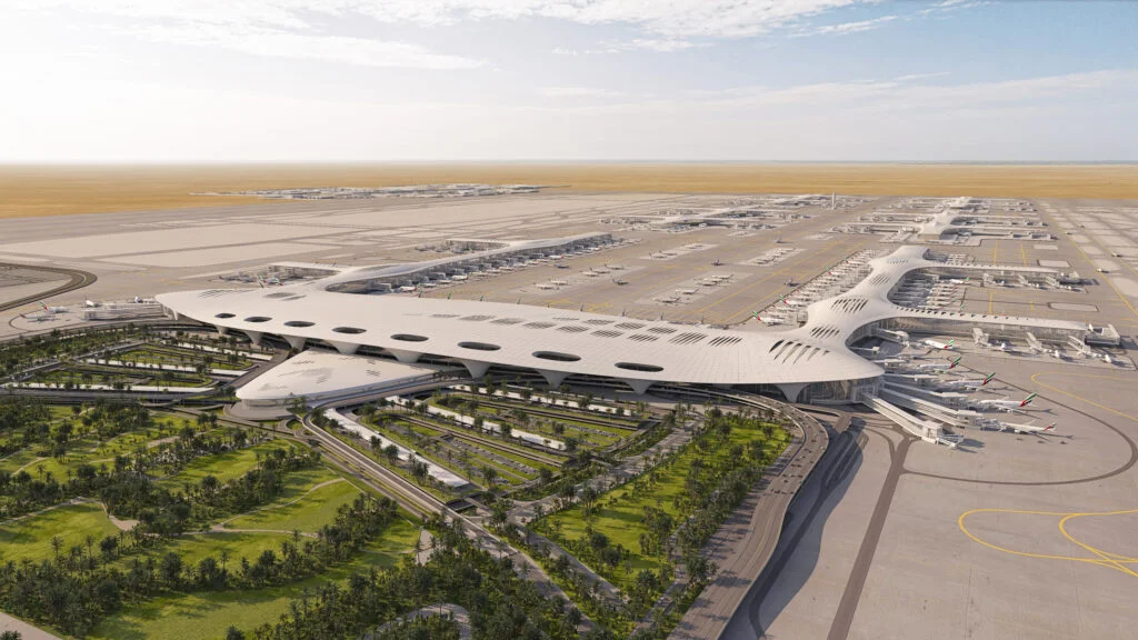 Dubai airport journeys from 2032: Trains to terminals, no check-in queues, bags in minutes