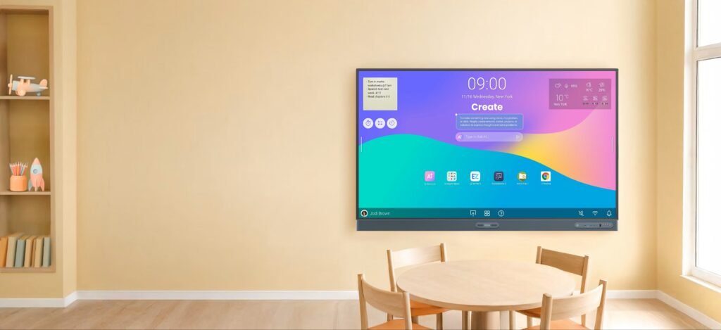 BenQ Unveils AI-Powered RP05 Interactive Whiteboard