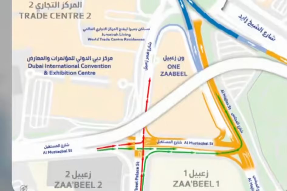 Traffic update: Dubai RTA introduces changes in Zabeel area starting June 6
