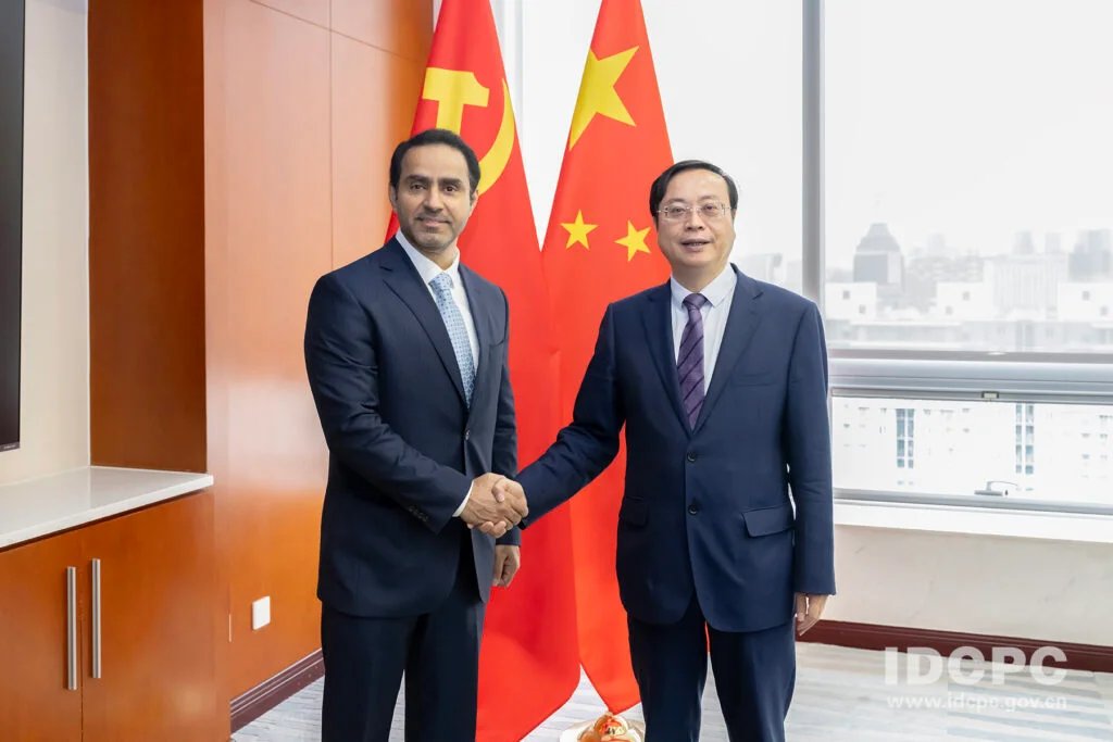 ECSSR Director-General meets Vice Minister of International Department of CPC Central Committee