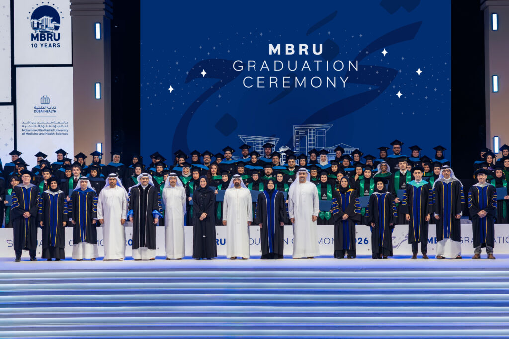Ahmed bin Saeed attends graduation ceremony of Mohammed Bin Rashid University of Medicine ‘Class of 2026’