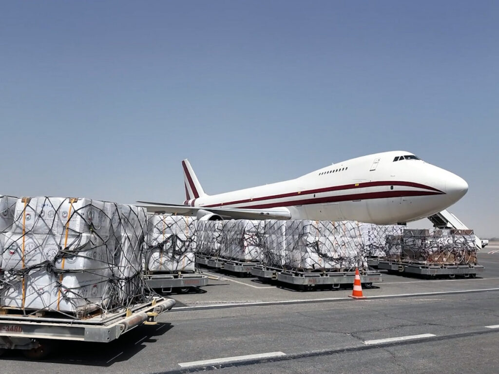 100-tonne aid aircraft departs Ras Al Khaimah Airport for Gaza under Operation Chivalrous Knight 3