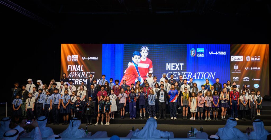 Dubai Schools Games winners honoured at glittering awards ceremony