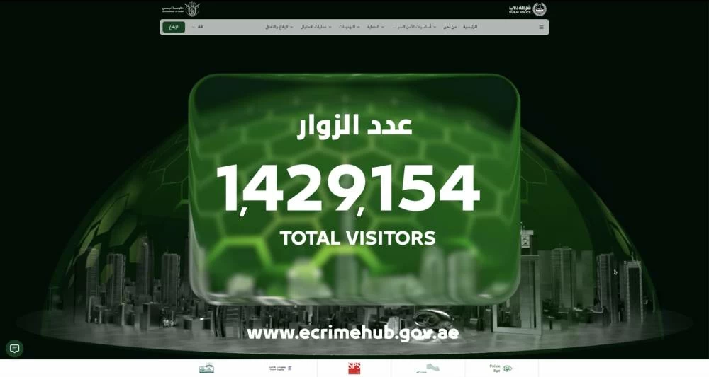 Dubai Police e-crime awareness platform surpasses 1.4 million visitors in its first year