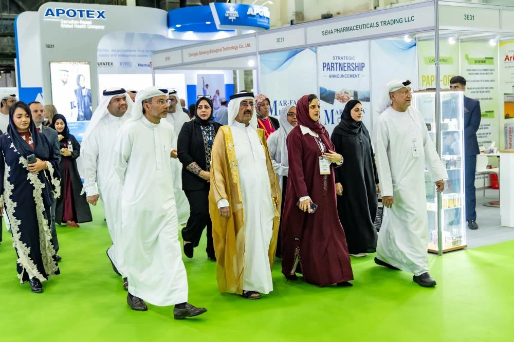 Hasher bin Maktoum opens 31st edition of the Dubai International Pharmaceuticals & Technologies Conference and Exhibition