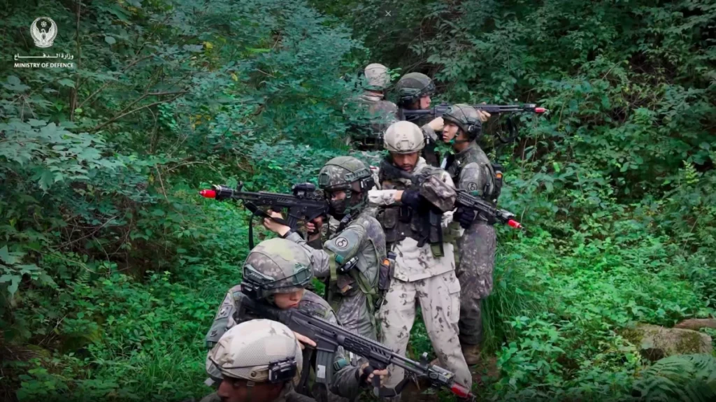 UAE Land Forces take part in joint military training in South Korea