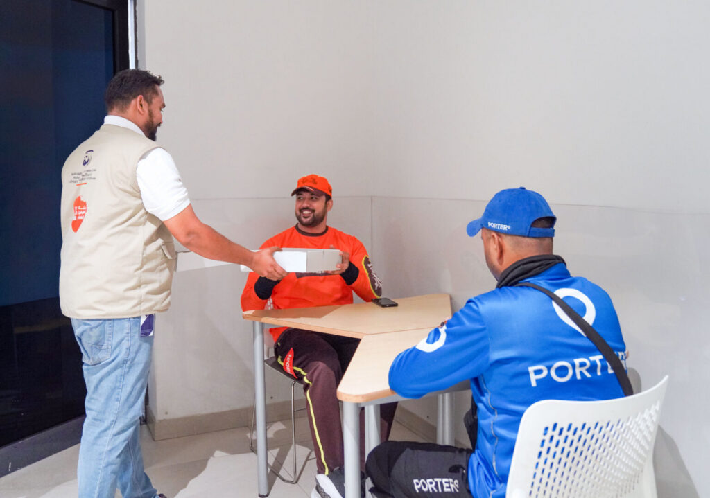 Meals distributed to delivery riders in Dubai