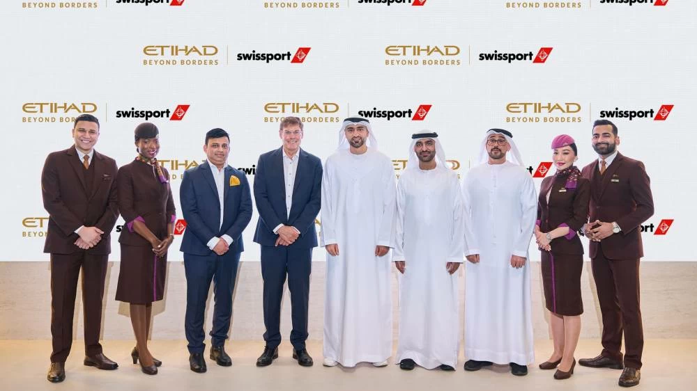 Etihad Airways and Swissport Expand Global Ground Handling and Cargo Partnership to 40 Airports