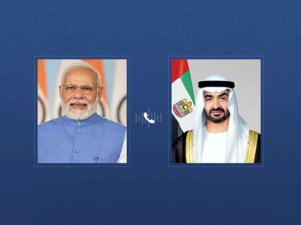UAE President and Indian Prime Minister discuss bilateral ties and regional developments