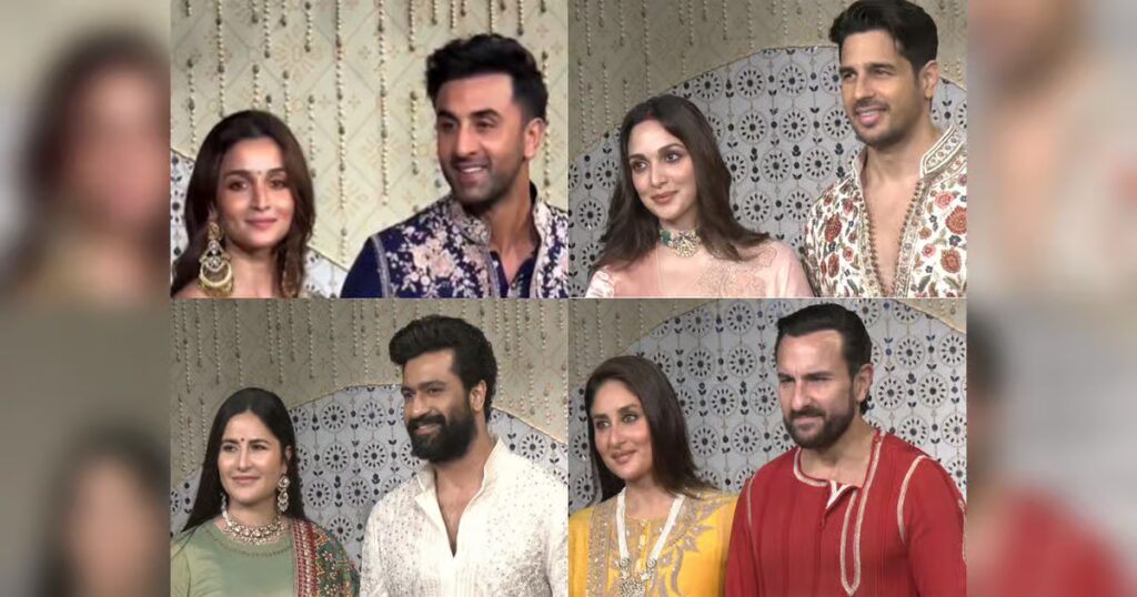 Bollywood stars arrive at Antilia for Ambani family’s Ganpati celebration
