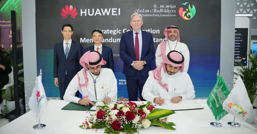 King Salman Park Foundation and Huawei sign strategic cooperation MoU