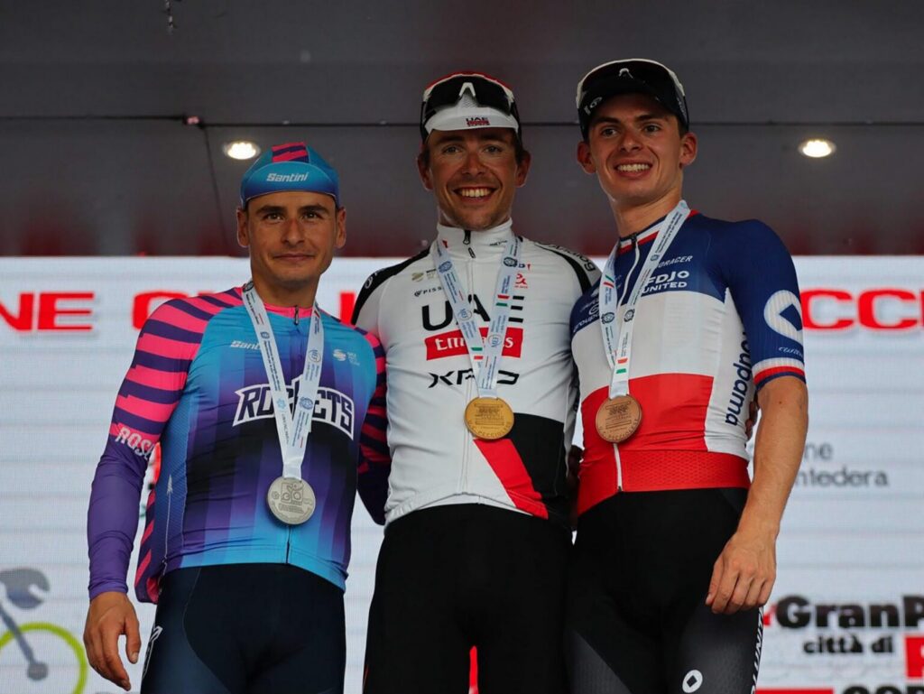 UAE Team Emirates-XRG shines at Coppa Sabatini, Vuelta a España