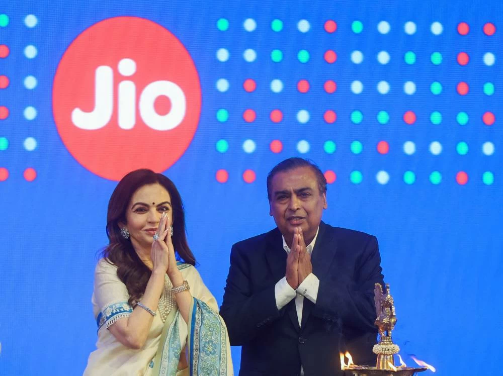 Ambani's Jio surges 21% in Mumbai debut after record $3.2 billion India IPO