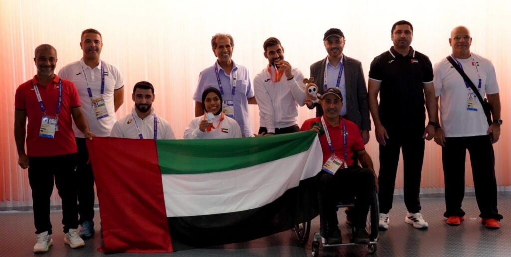UAE wins four medals at 5th Asian Para Games